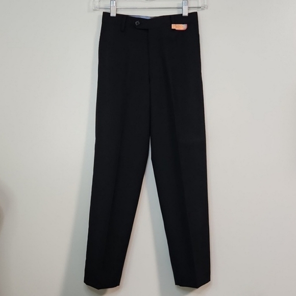 🔥ABSOLUTE FINAL💲⬇️Joseph Abboud Boys Black Wool Blend Dress Suit, Size 10~EUC - Picture 13 of 15